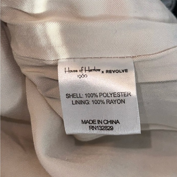 House of Harlow 1960 x REVOLVE Parker Tweed Fringe Mini Dress in Ivory Multi S - Picture 10 of 11